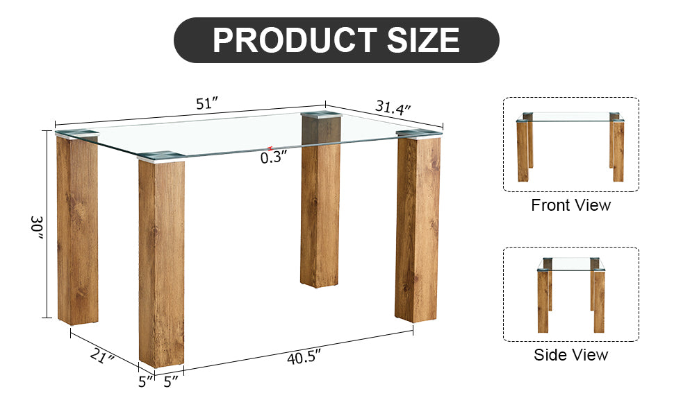 Modern Minimalist Dining Table