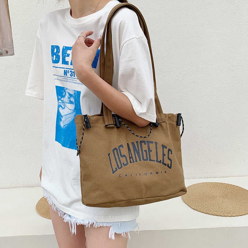 Los Angeles California Tote Bag, Travel Shoulder Bag