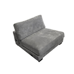 Bella Grey Corduroy Right-Facing 3-piece Sectional