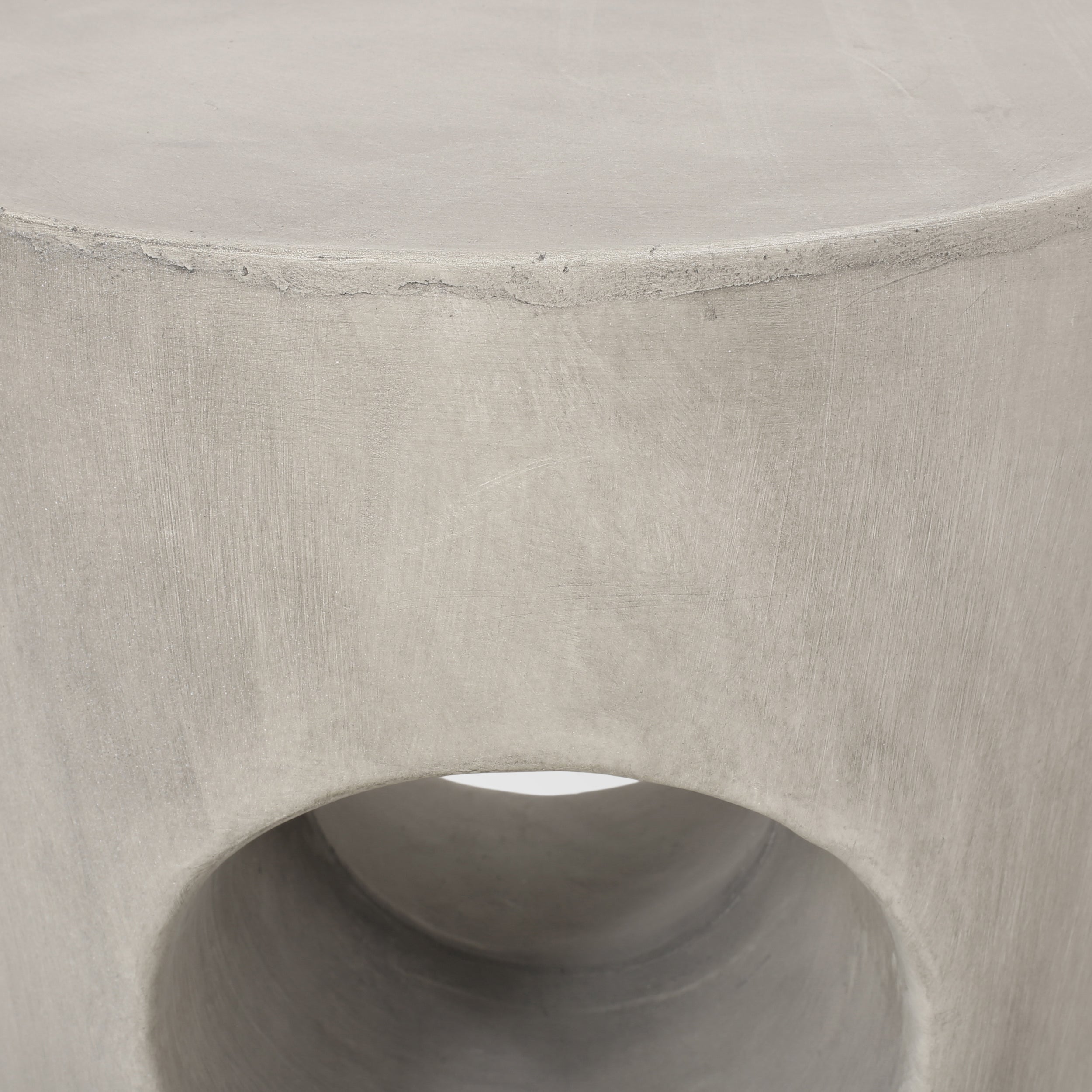 Modern Minimalist Side Table - Grey