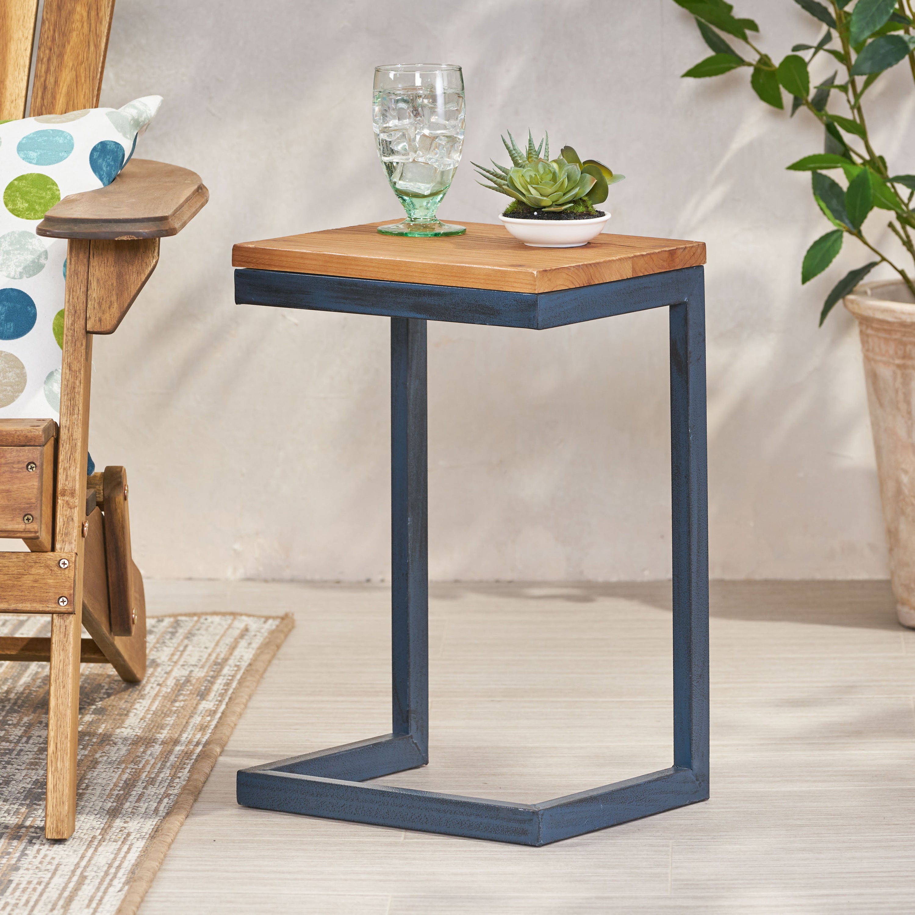 Decorative Accent Table - Black