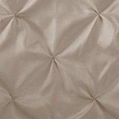 Tufted Semi-Sheer Shower Curtain - Taupe
