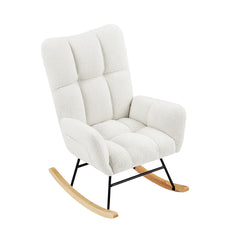 Teddy Rocking Chair - Off White