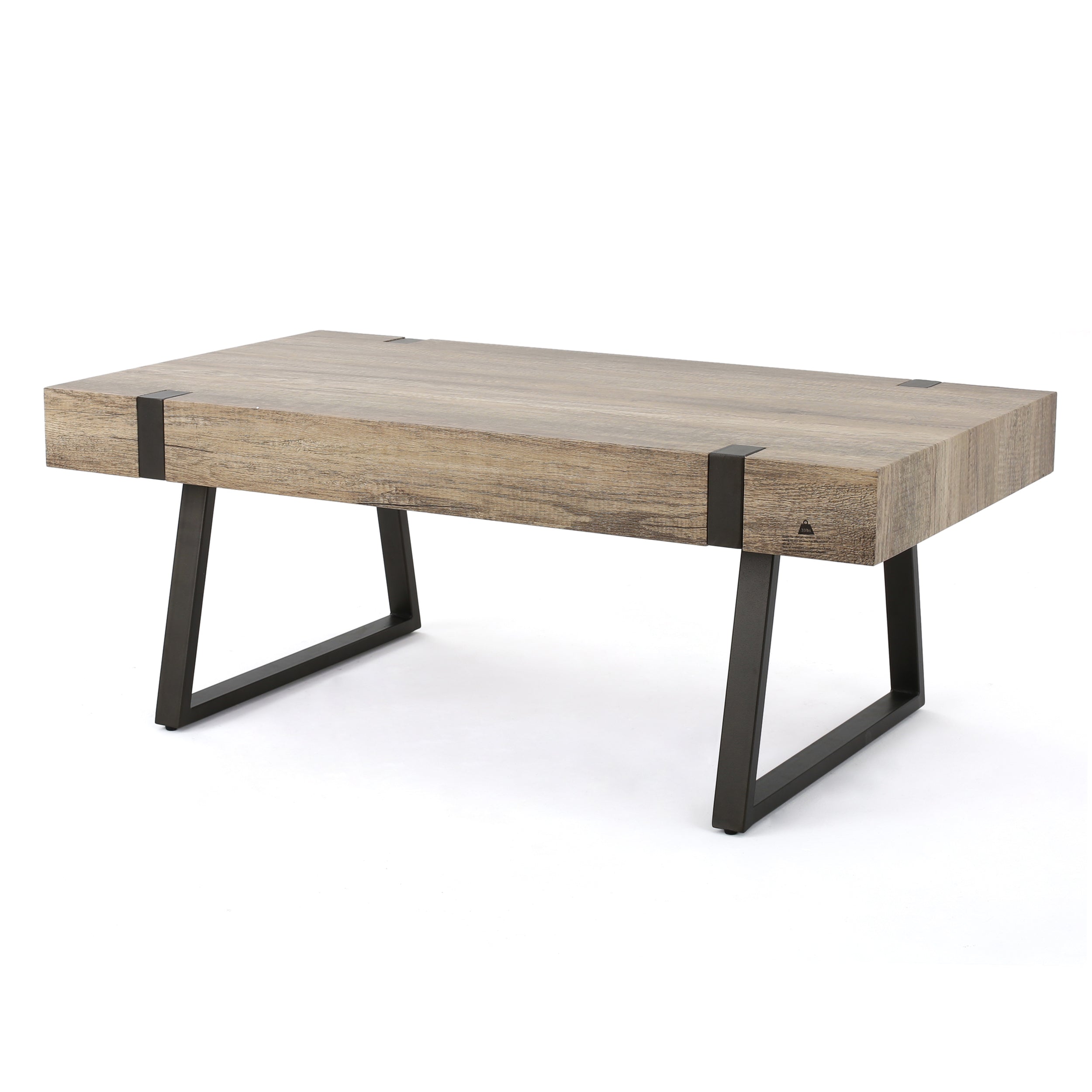 Modern Rustic Coffee Table - Grey