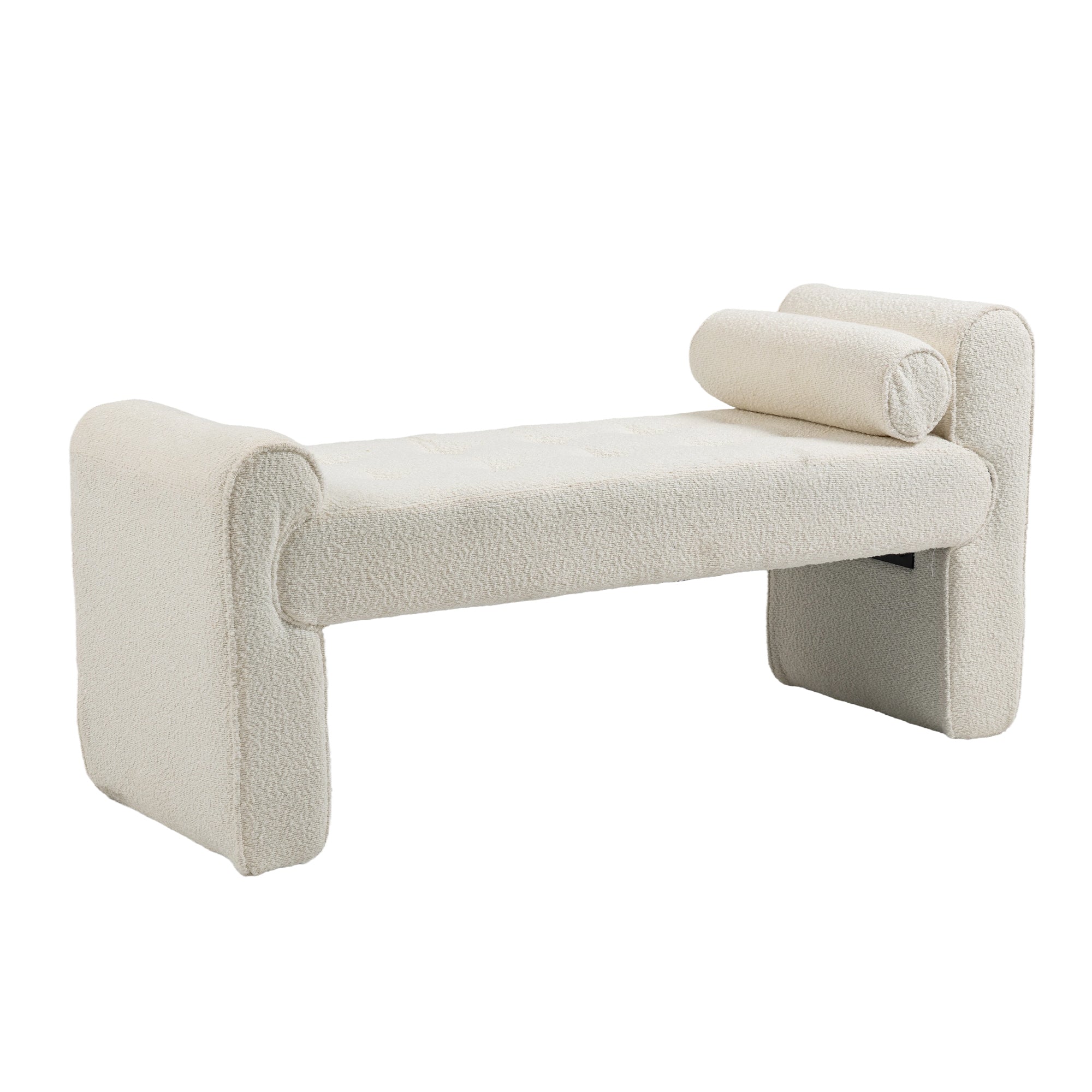 Modern Ottoman Bench - Beige