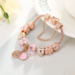 Fashion Love Rose Gold Bracelet Women's Jewelry