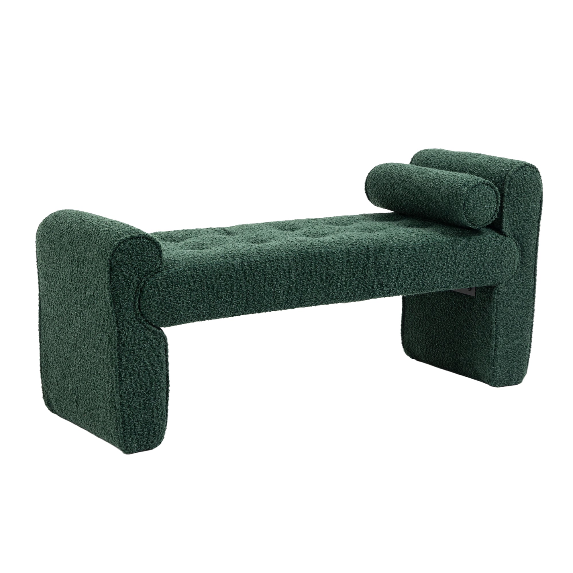 Modern Ottoman Bench - Emerald