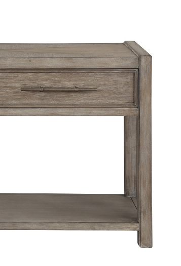 Cypress Lane 54 inch Console Table, No Assembly Required - White Oak Finish