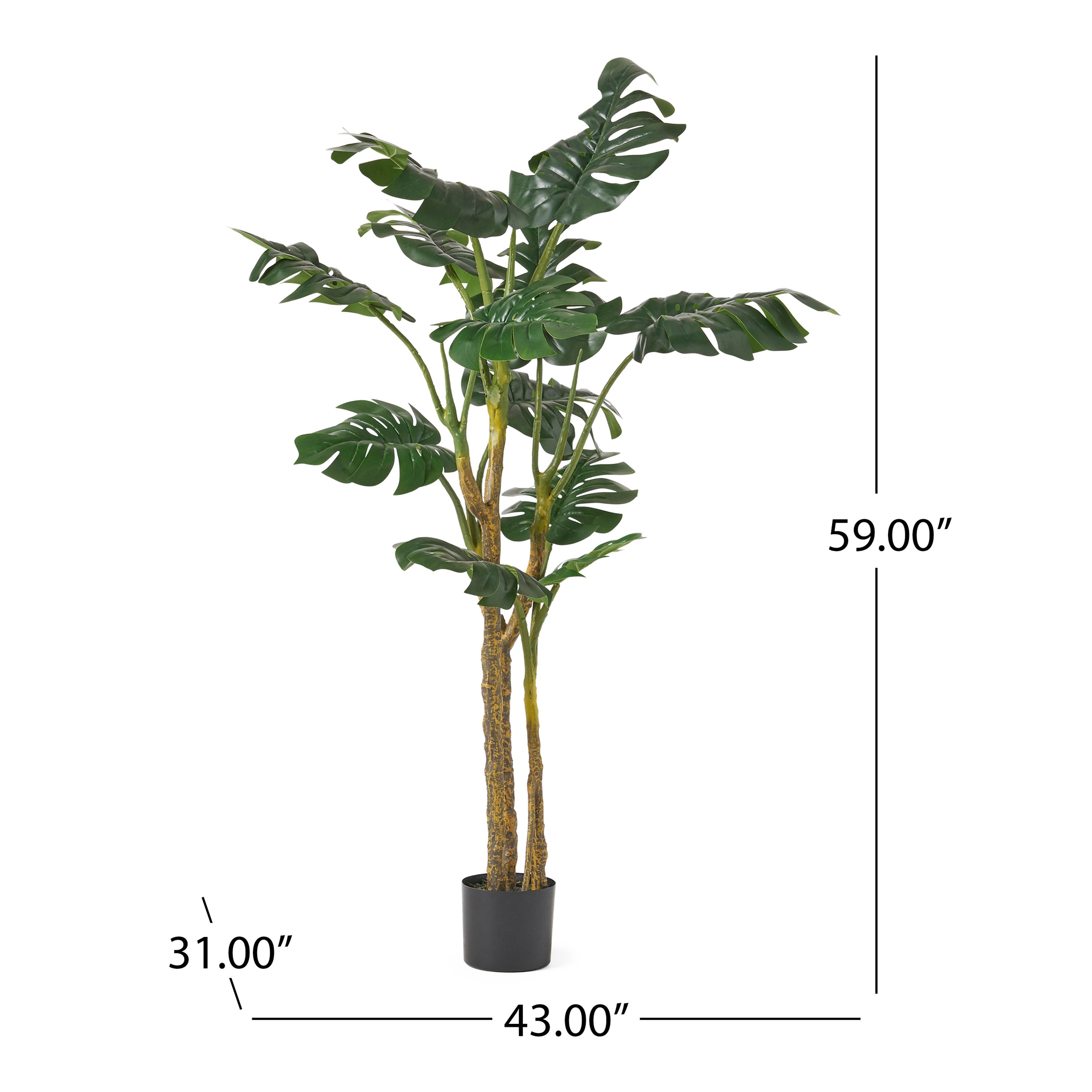 ARTIFICIAL MONSTERA TREE