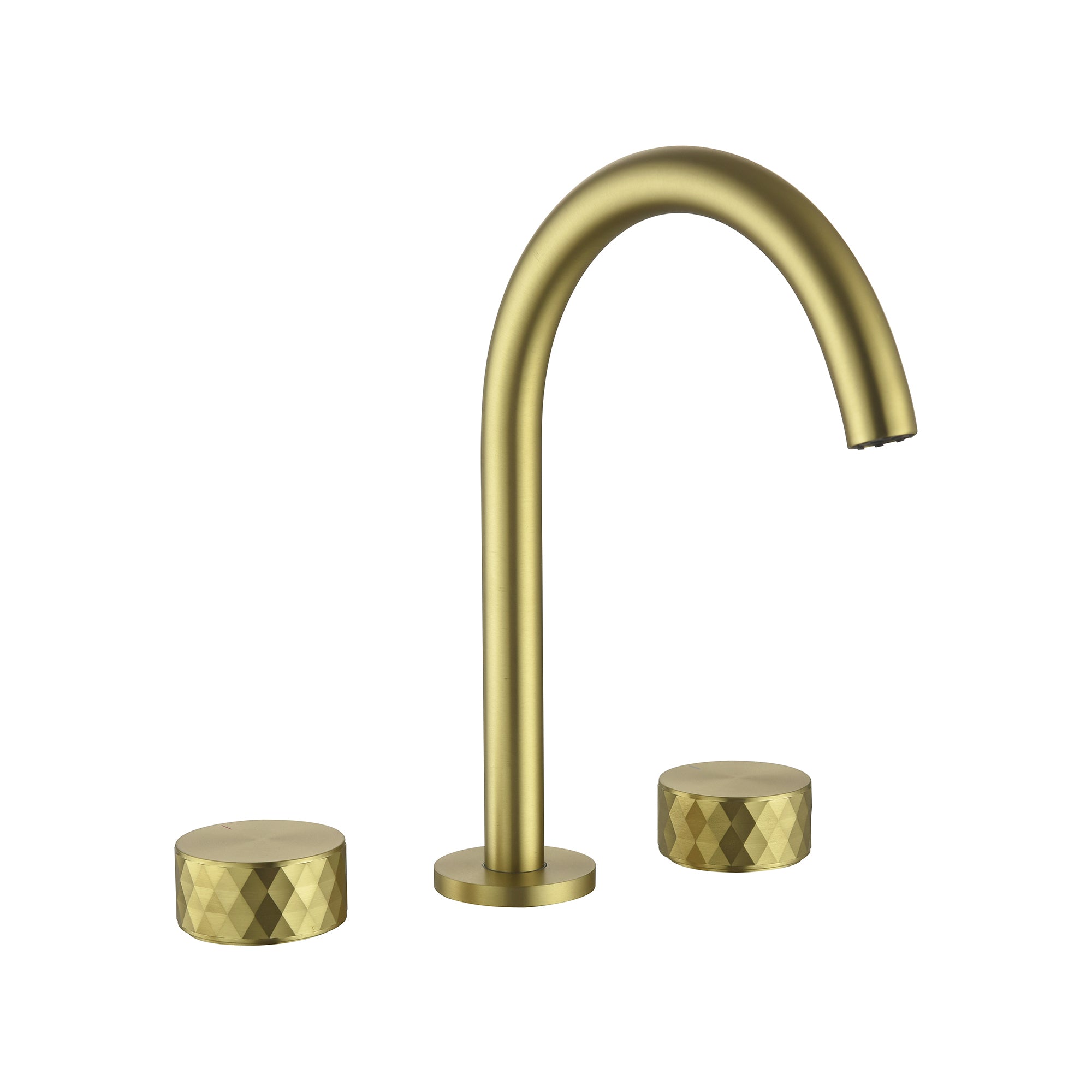 Widespread Bathroom Faucet - Brushed Gold finish