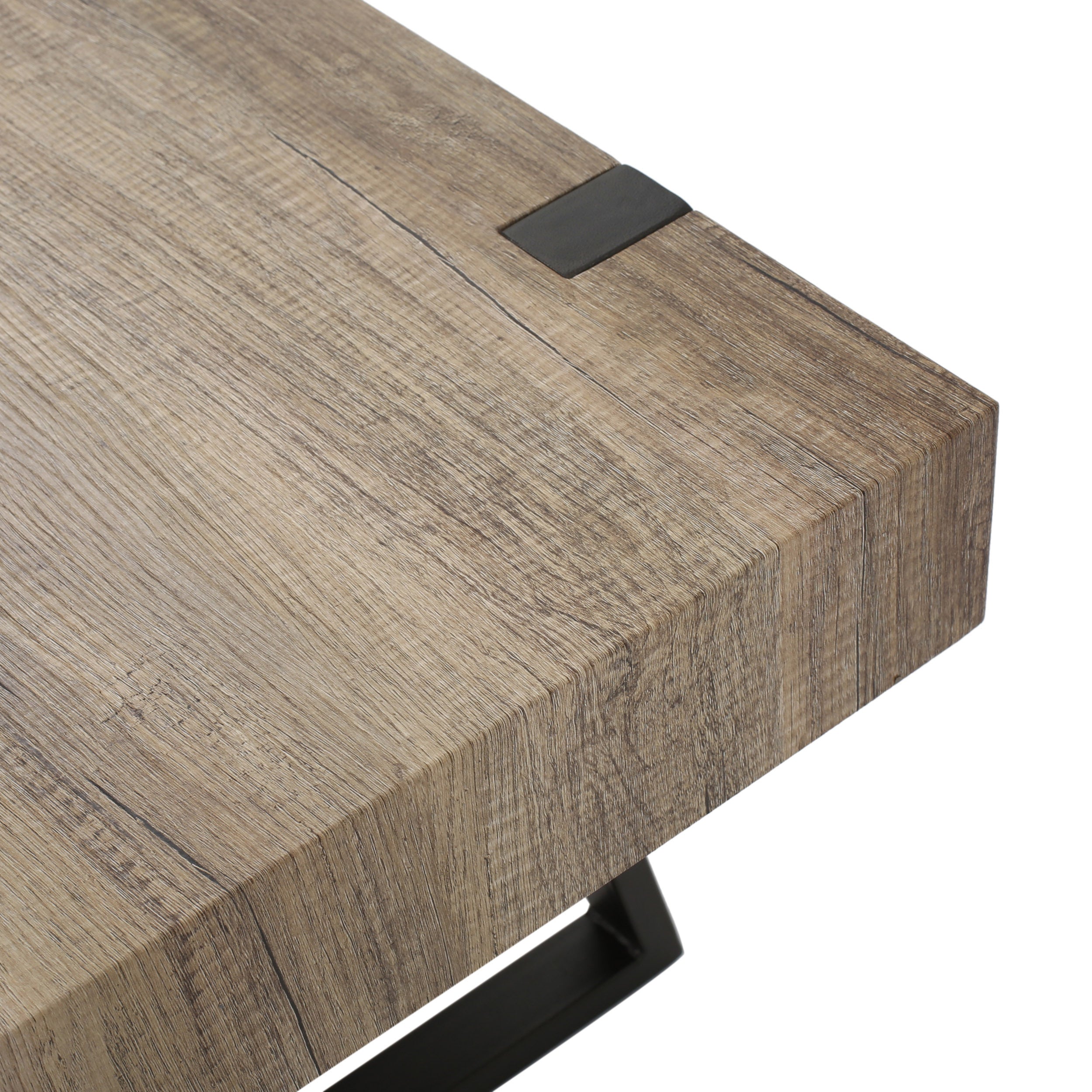 Modern Rustic Coffee Table - Grey