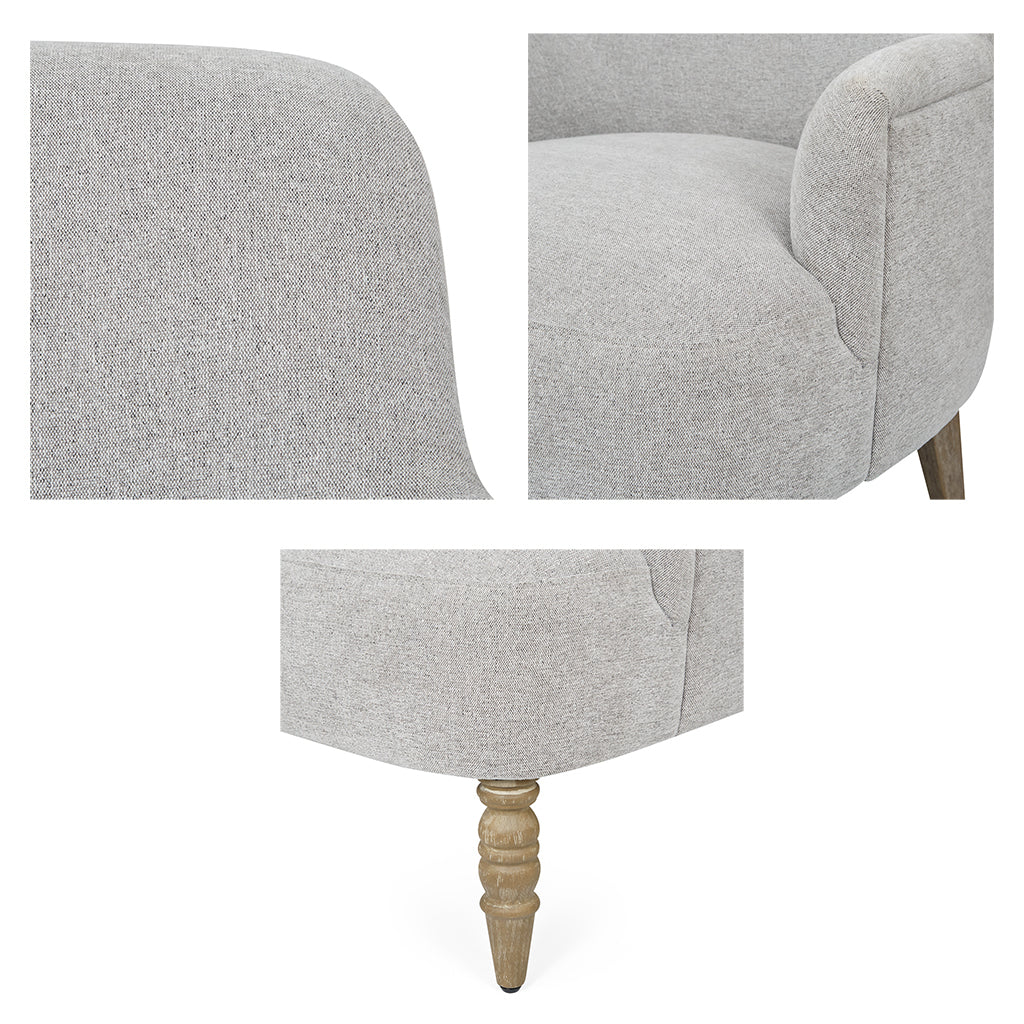 Light Grey Accent Chair