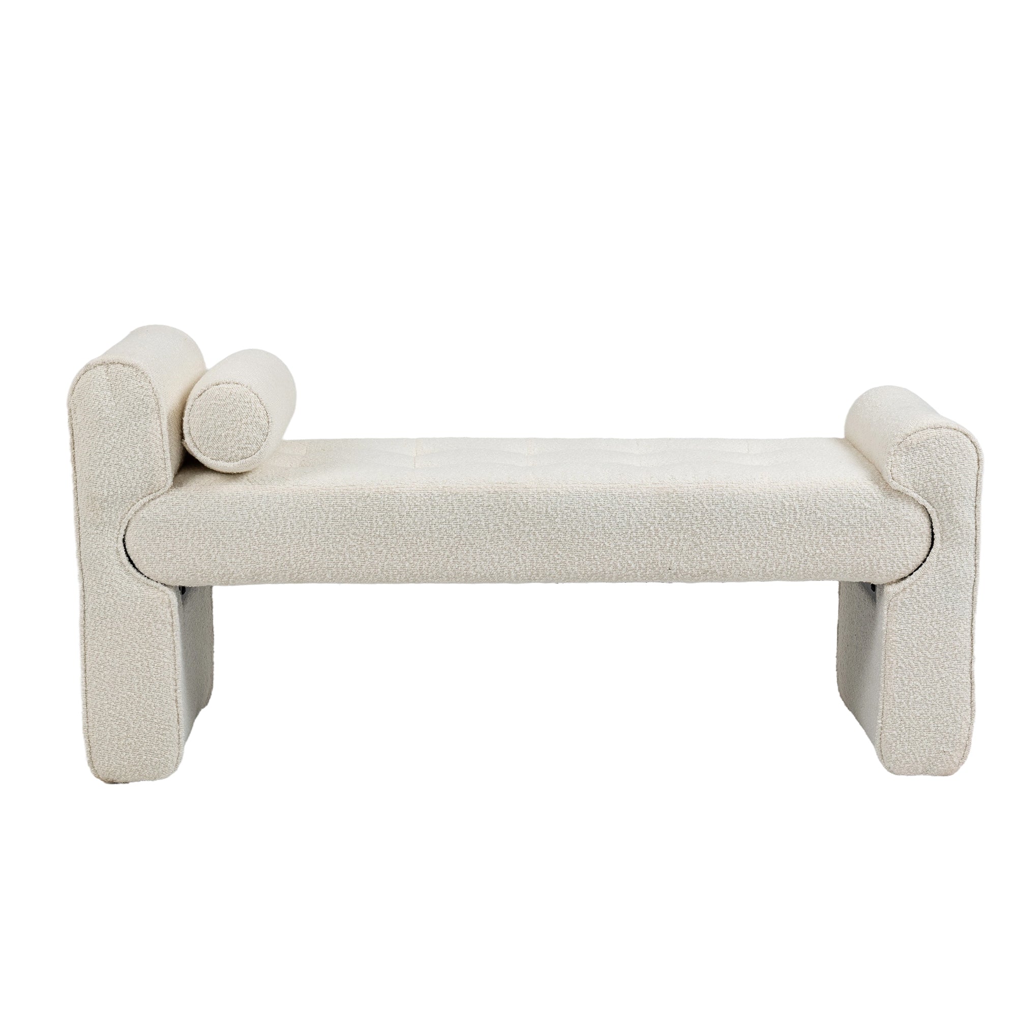 Modern Ottoman Bench - Beige