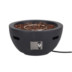 27" MGO Fire Pit 40,000 BTU - Dark Grey