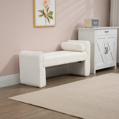 Modern Ottoman Bench - Beige