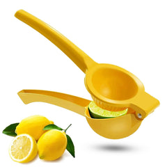 Metal Orange Citrus Lemon Squeezer Fruit Juicer Press Tool - Yellow