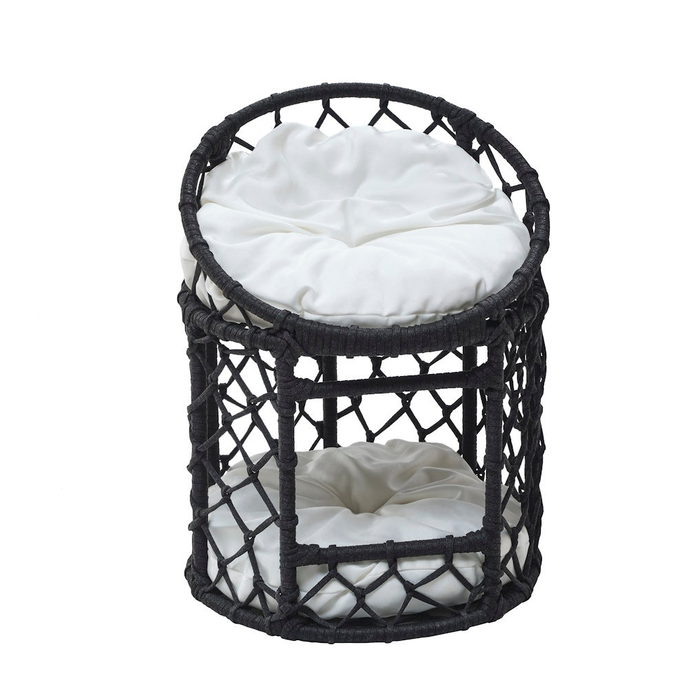 Petbed, Catbed, Double Layer Catbed Black