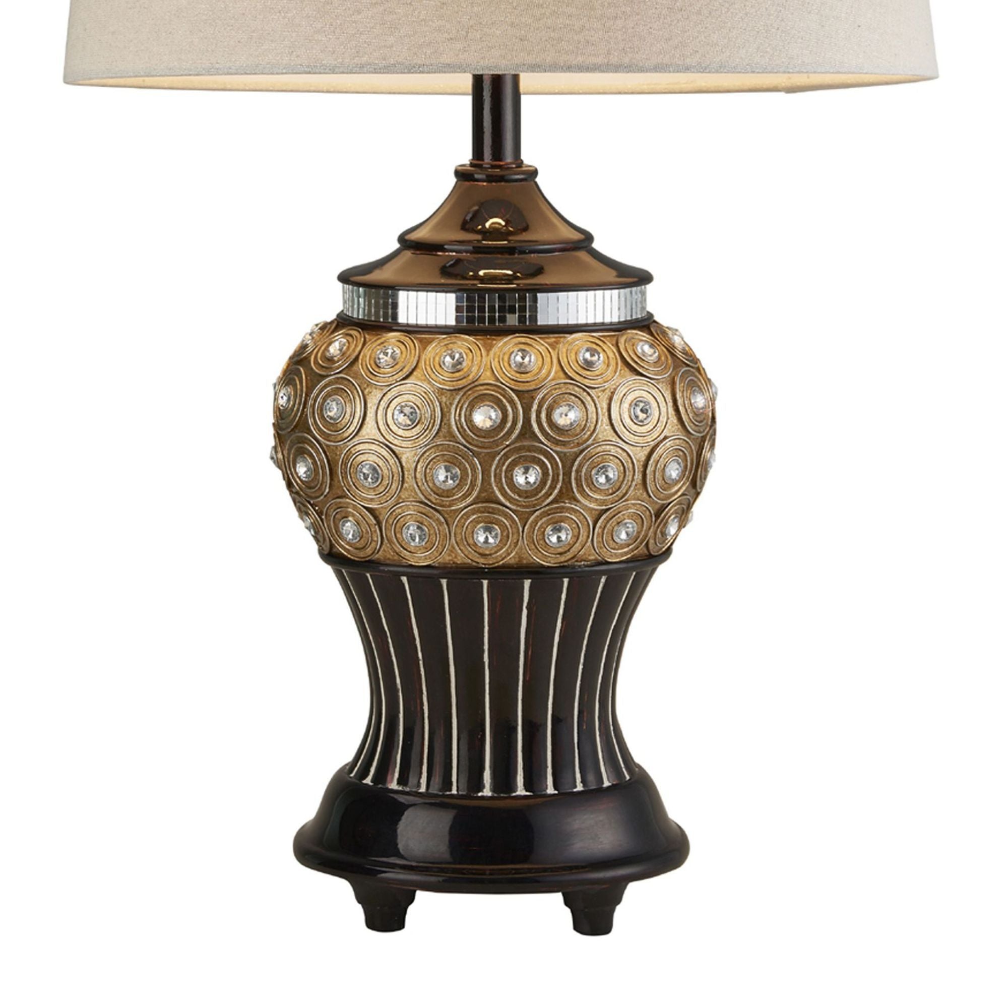 28.75 Inch Gold Resin Table Lamp