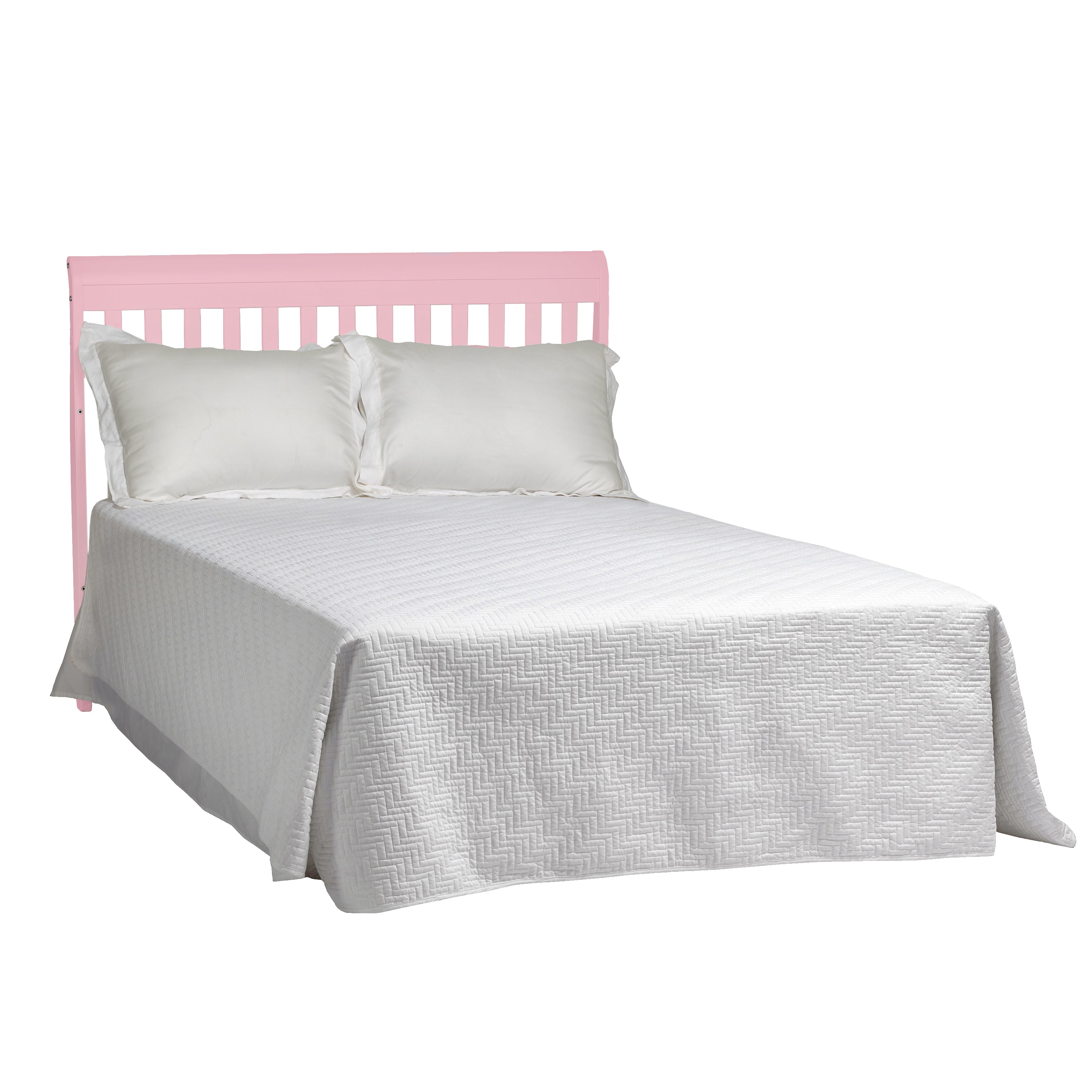 4-in-1 Convertible Crib - Pink