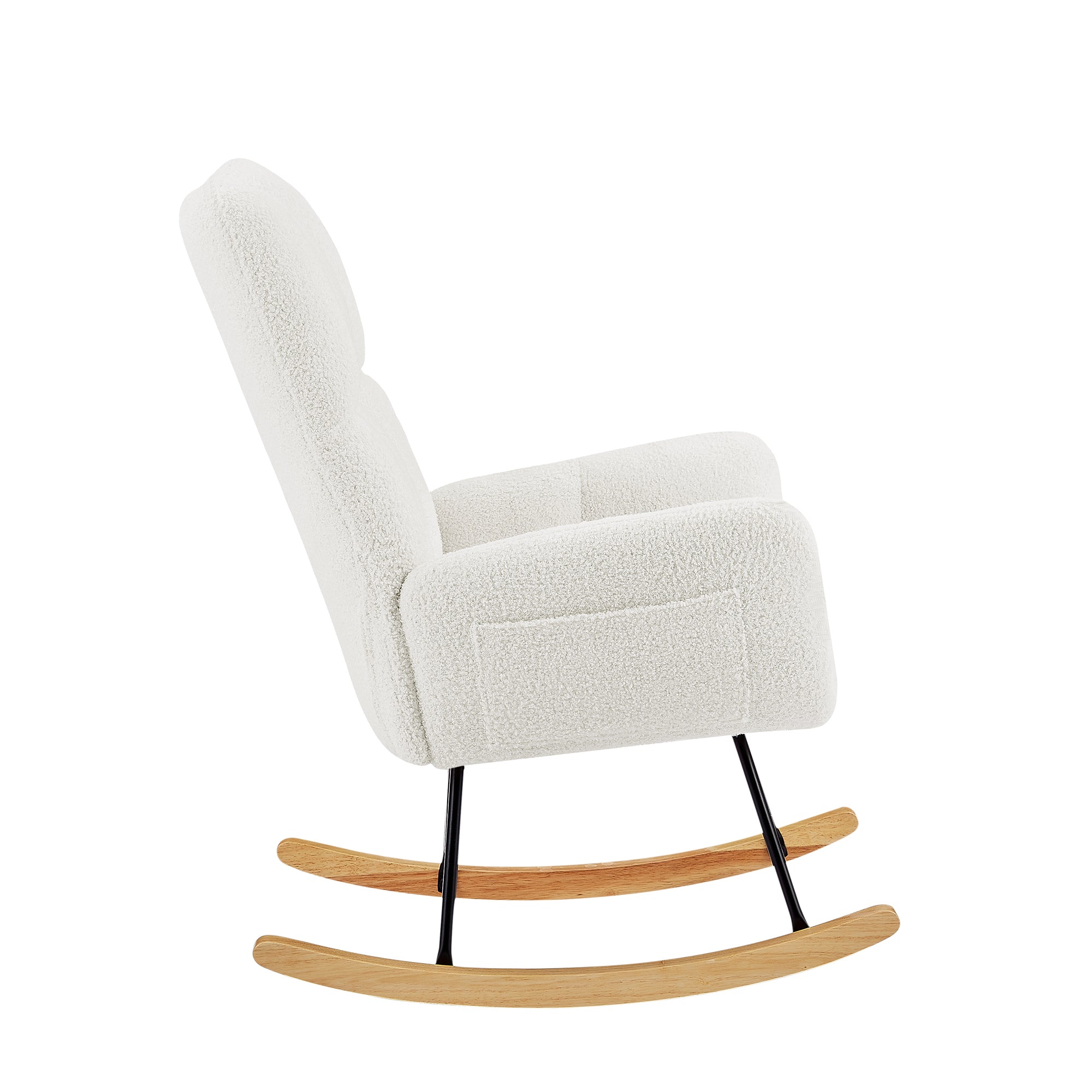 Teddy Rocking Chair - Off White