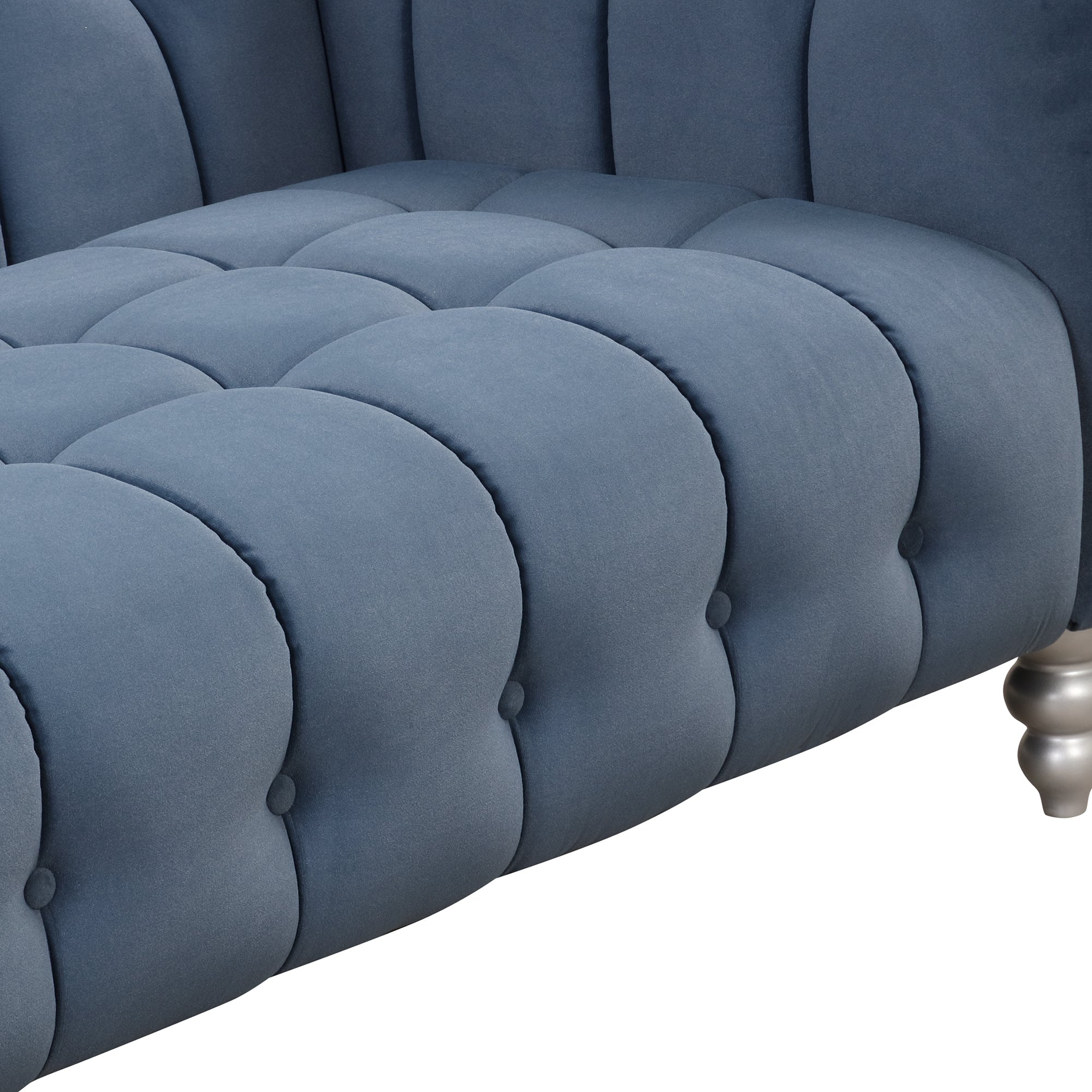 Modern 3-piece Sofa Set - Blue