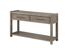 Cypress Lane 54 inch Console Table, No Assembly Required - White Oak Finish