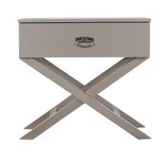 Glory Furniture Nightstand - Silver Champagne