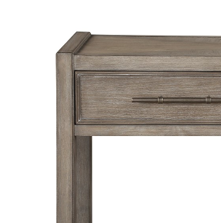 Cypress Lane 54 inch Console Table, No Assembly Required - White Oak Finish