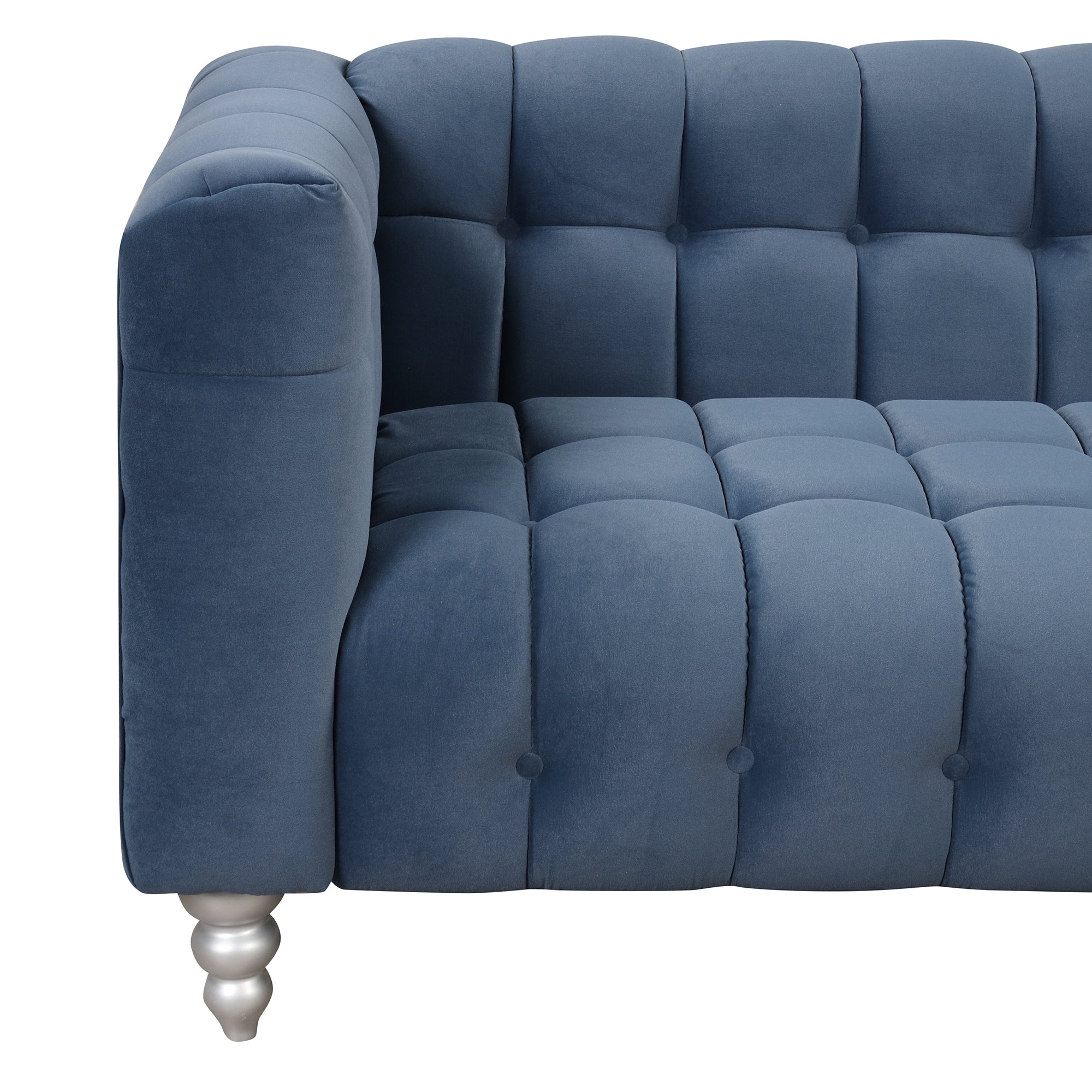 Modern 3-piece Sofa Set - Blue