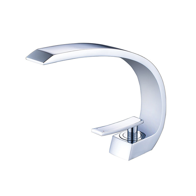 Contemporary Chrome Bathroom Faucet