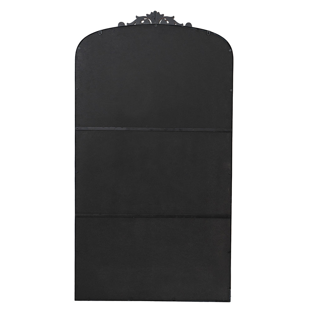 Arched Full Length Mirror Large Black Mirror 66" x 36"