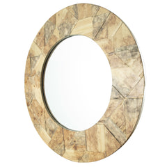 Rustic and Chic Wall Mirror - Natural