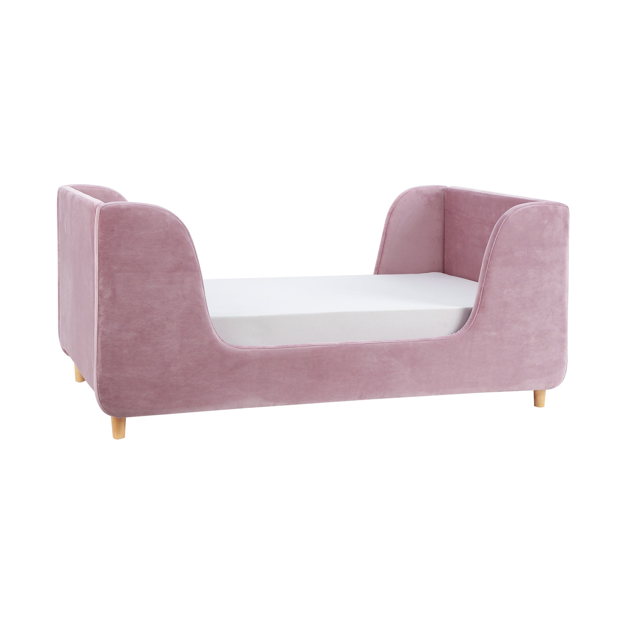 Bodhi Upholstered Toddler Bed in Lavender Mist/Purple