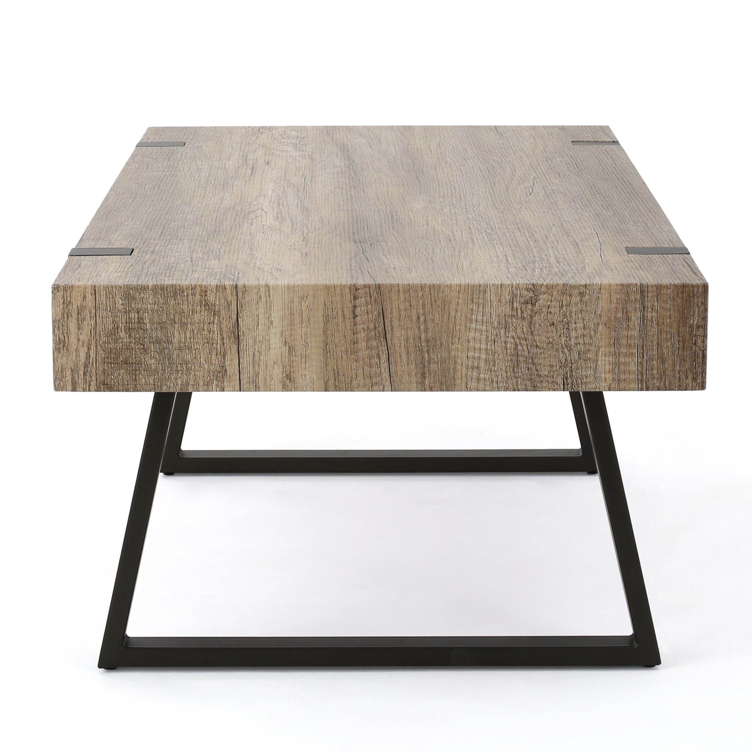 Modern Rustic Coffee Table - Grey