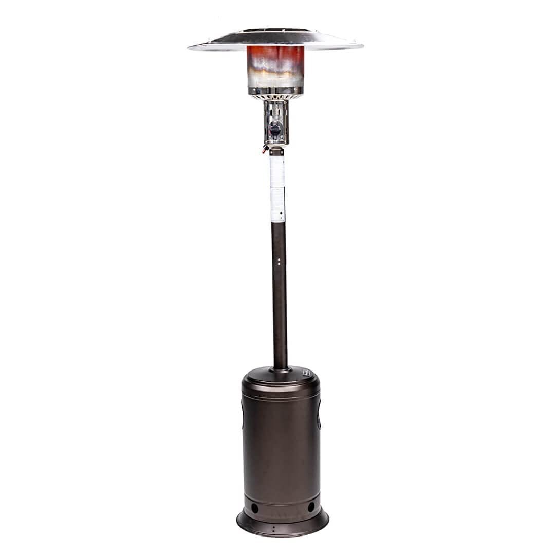 Outdoor Patio Propane Heater with Portable Wheels 47,000 BTU 88 inch Standing