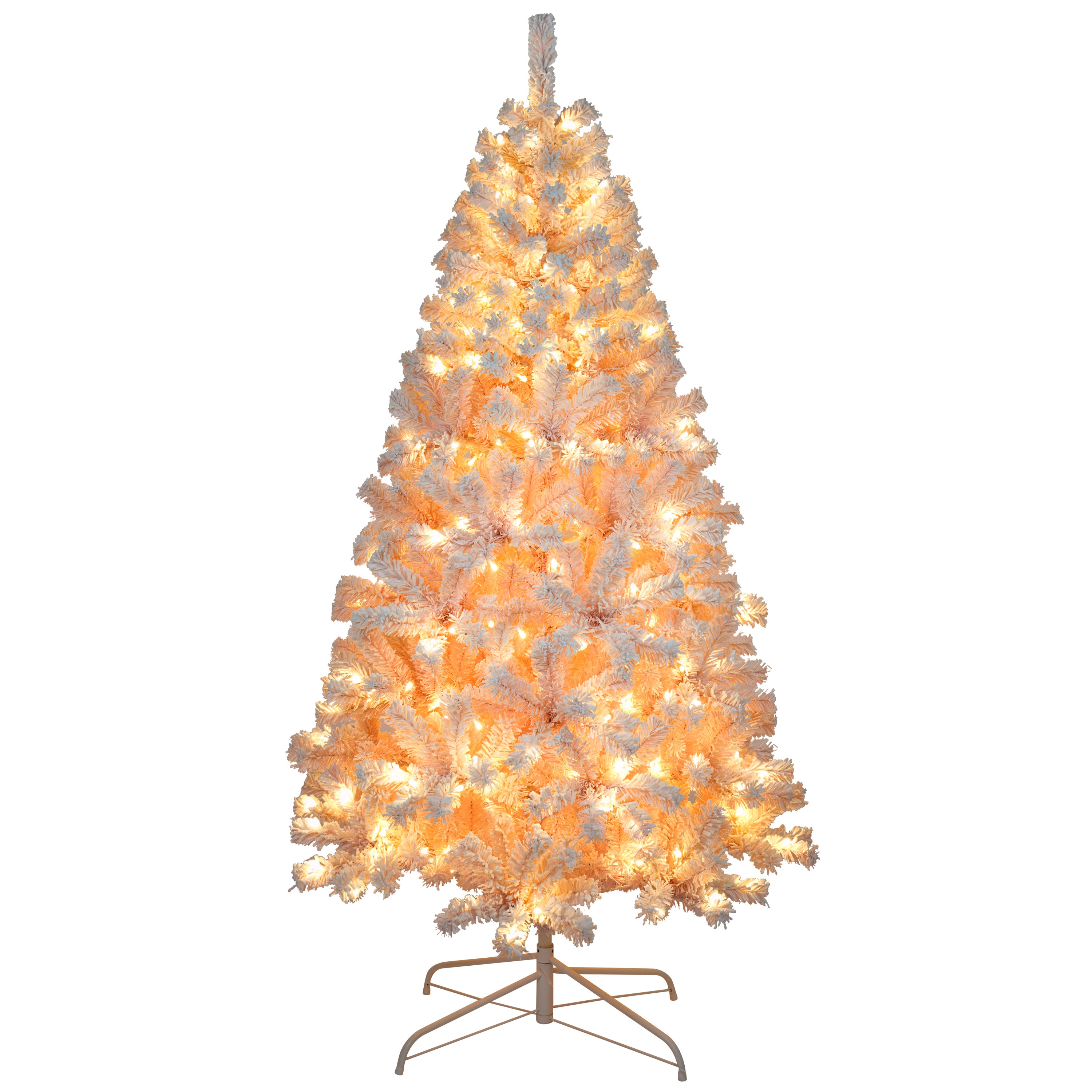 6ft Artificial Christmas Tree with 300 LED Lights and 600 Bendable Branches,Christmas Tree Holiday Decoration, Xmas Tree Christmas Decorations