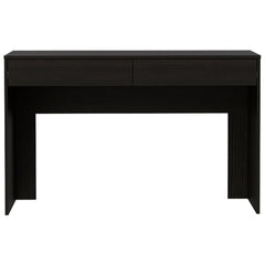 Meridian 2-Drawer Computer Desk Black Wengue