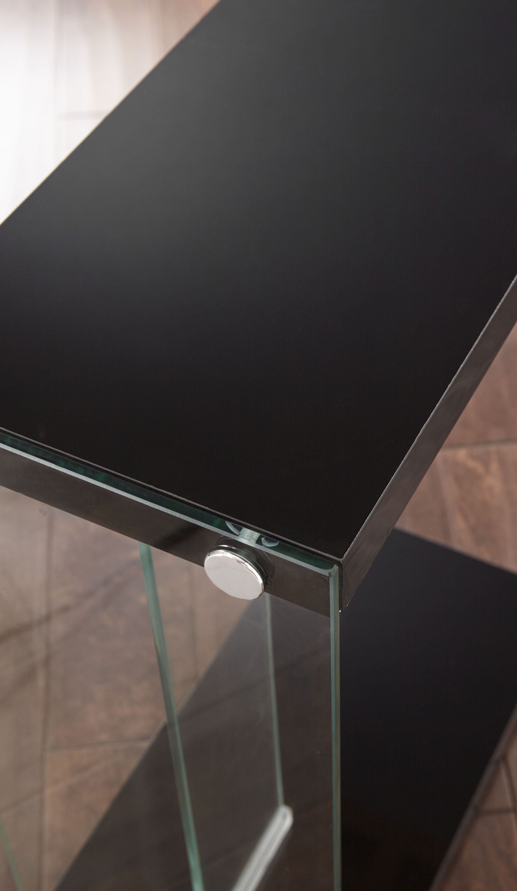 Modern Side End Table - Black