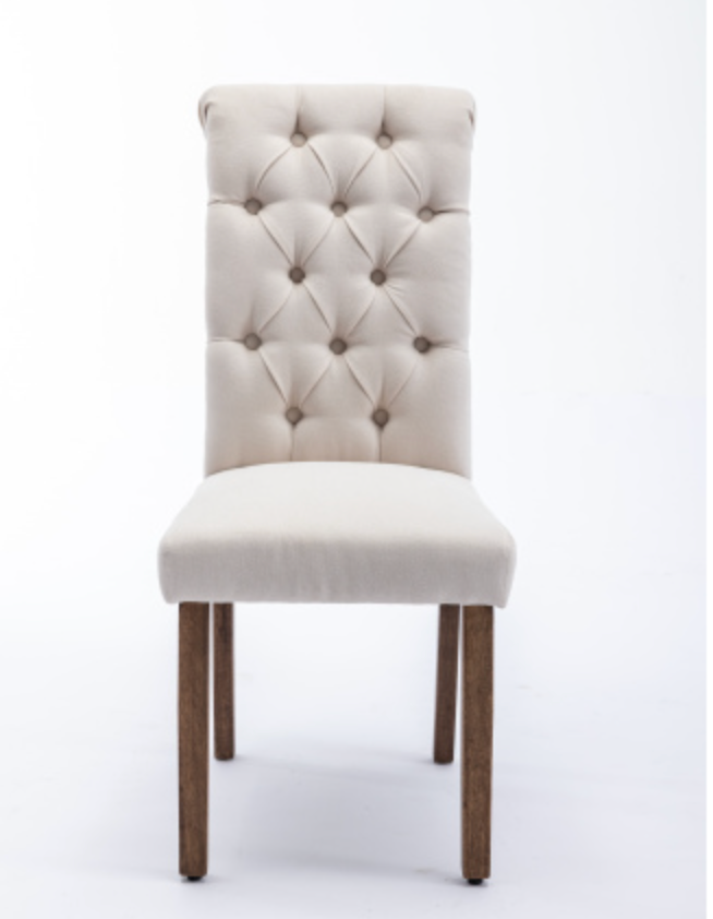 Beige Accent Chair