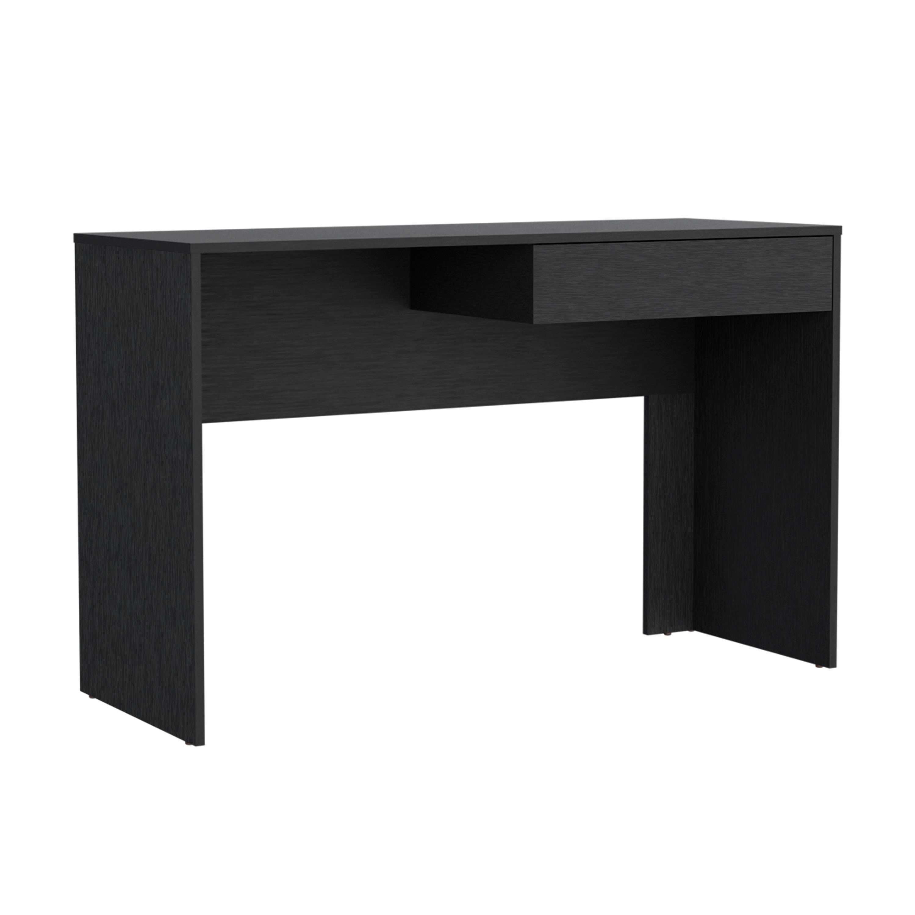 Computer Desk Harrisburg, One Drawer, Black Wengue Finish