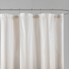 Ombre Printed Seersucker Shower Curtain