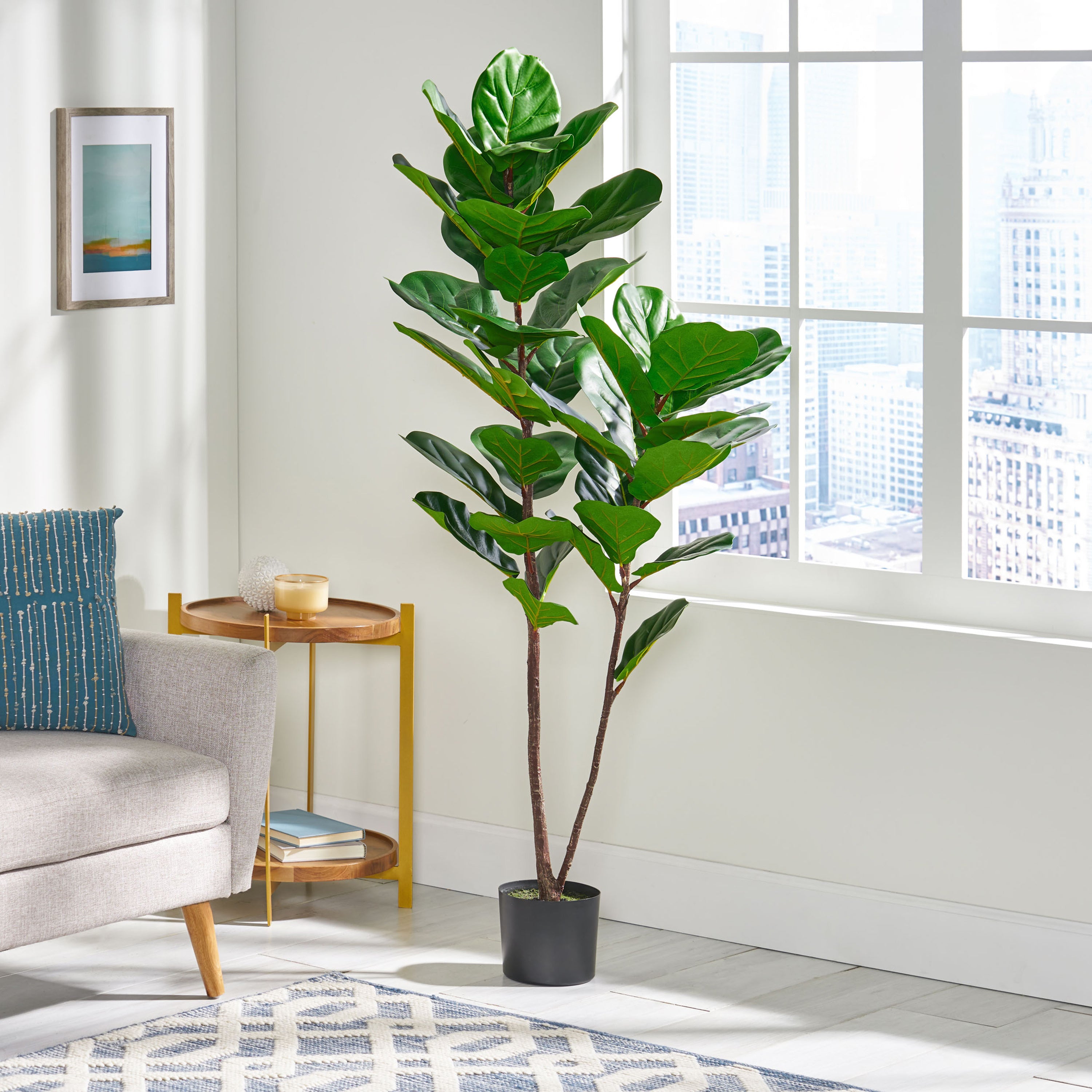 ARTIFICIAL FIDDLE LEAF FIG TREE