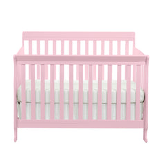 4-in-1 Convertible Crib - Pink