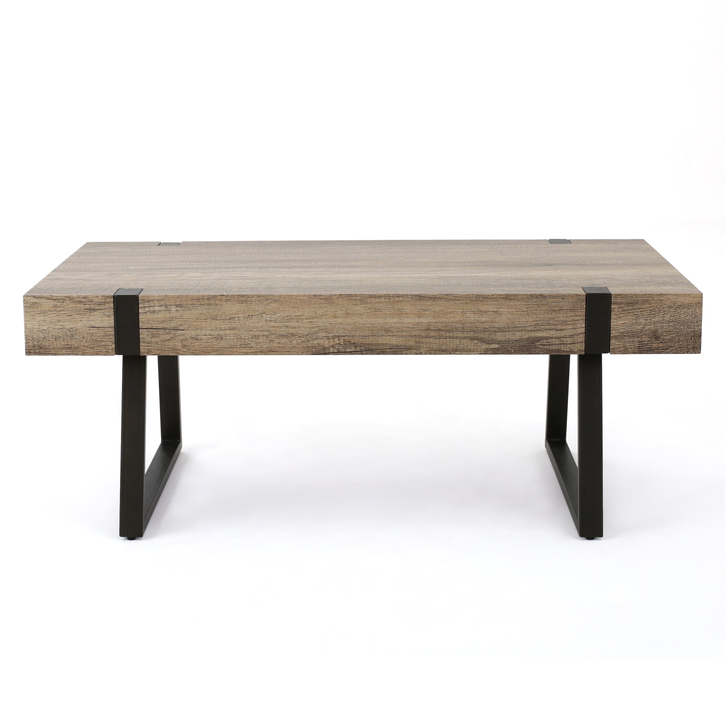 Modern Rustic Coffee Table - Grey