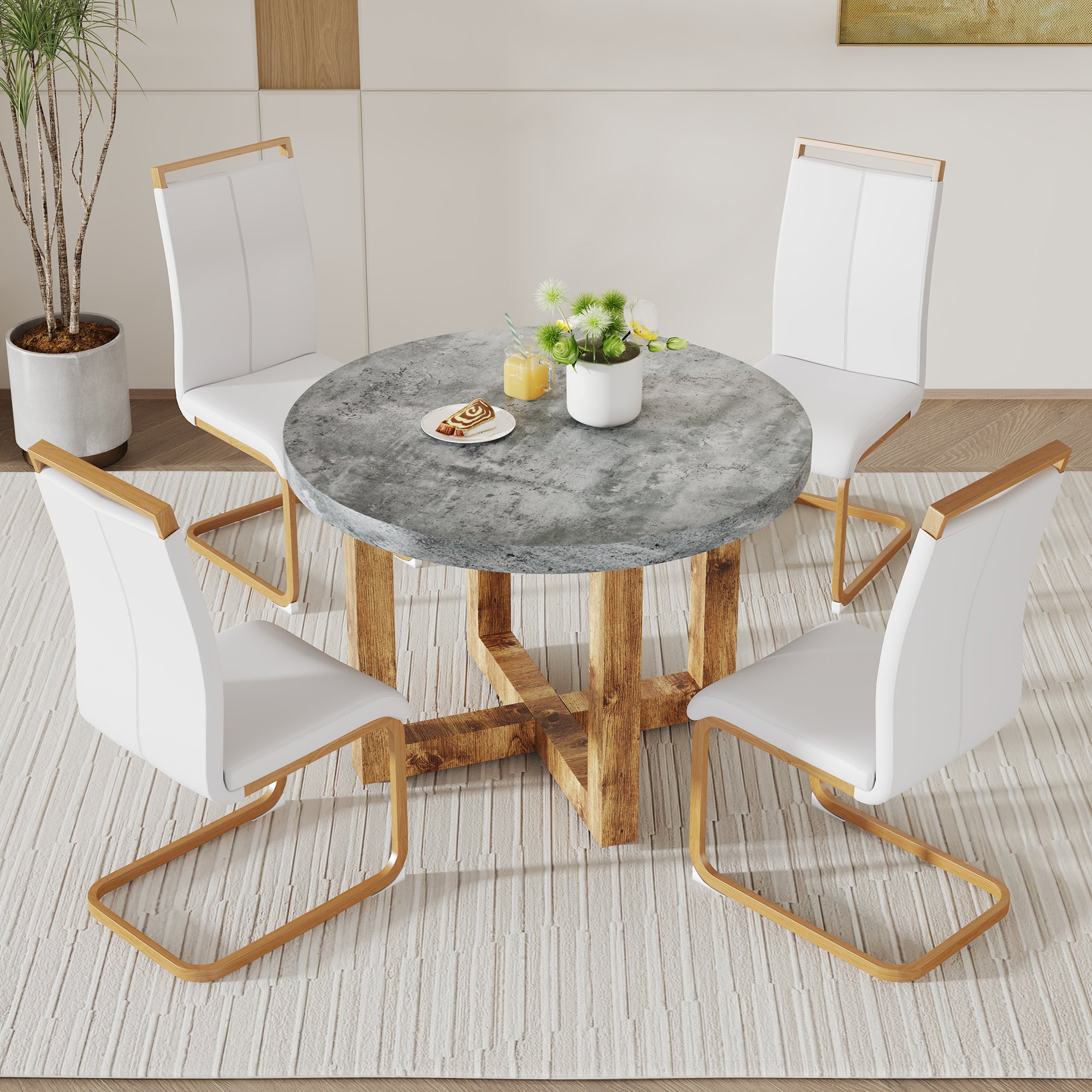 Modern/Rustic Design Dining Table (no chairs included) 30"H