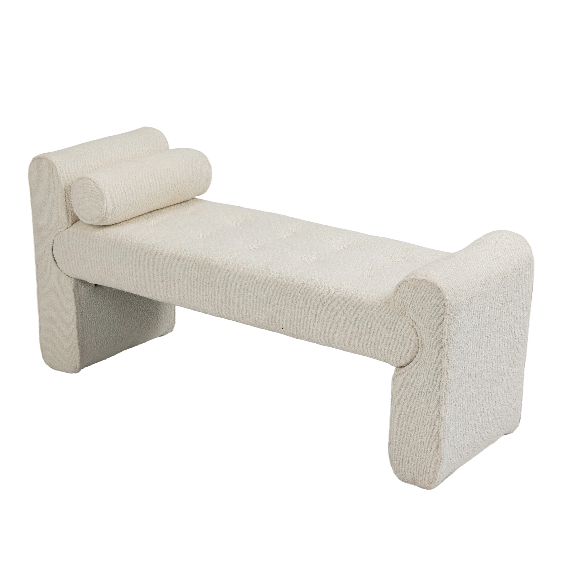 Modern Ottoman Bench - Beige