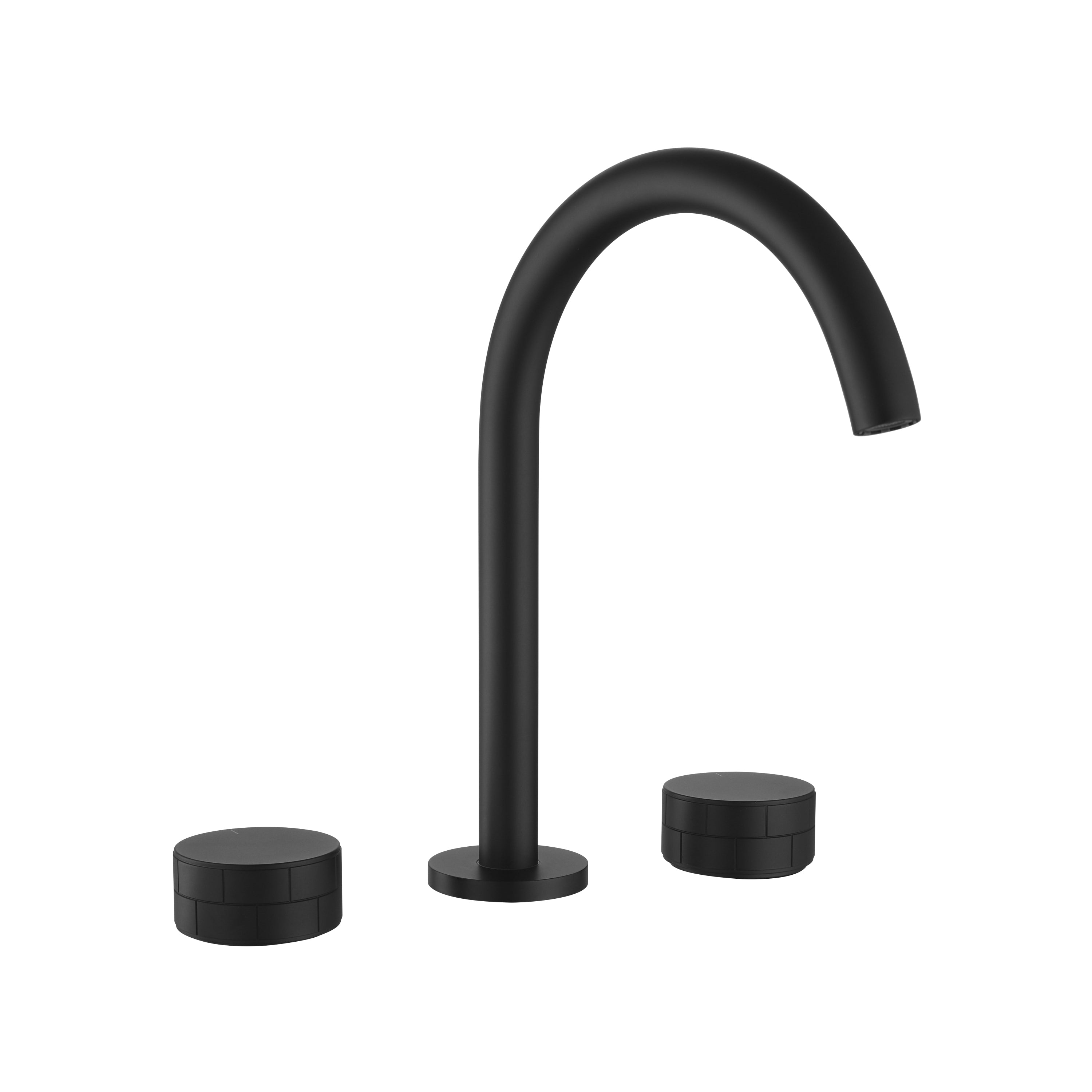 Widespread Bathroom Faucet - Matte Black