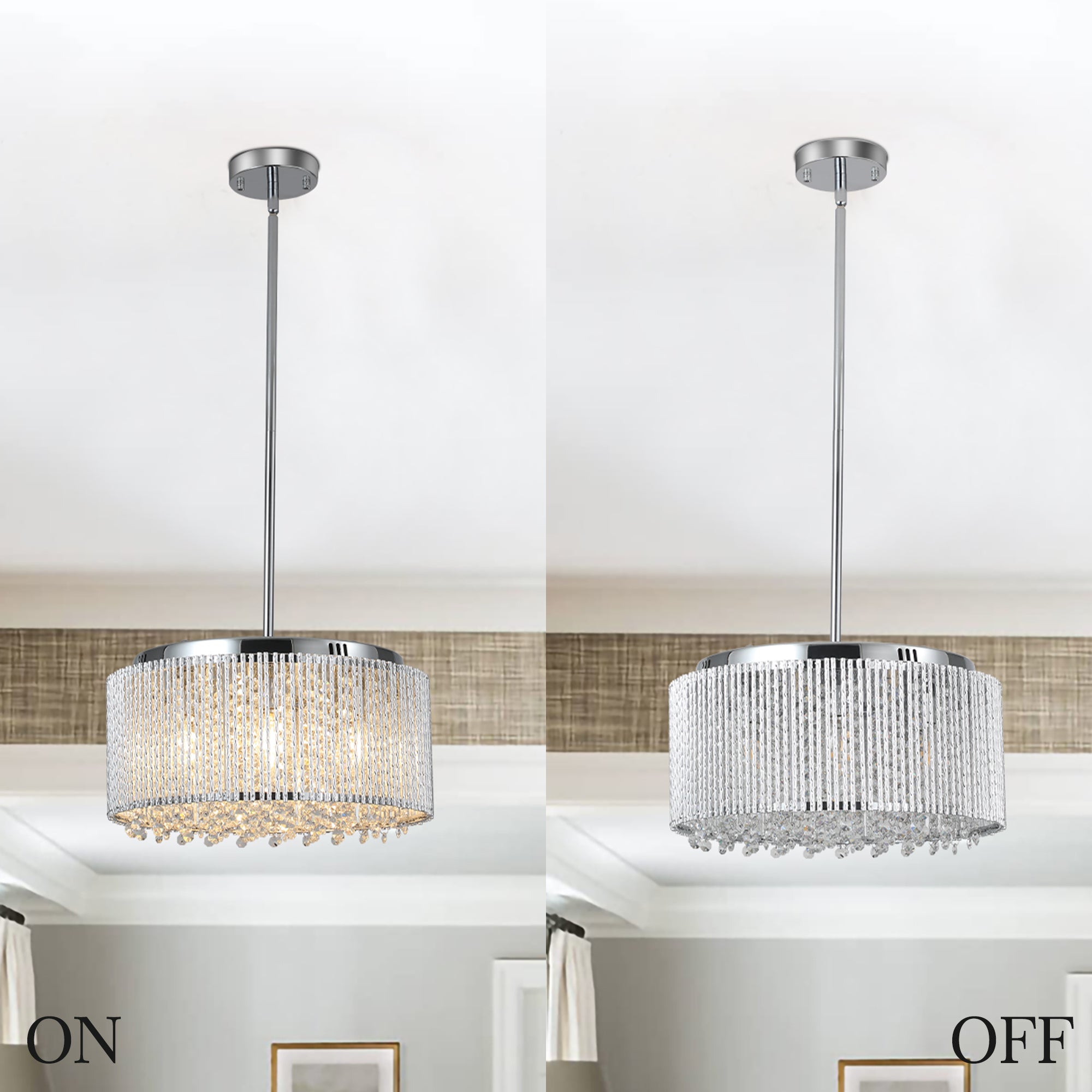 Modern Crystal Chandelier Shining Crystal II