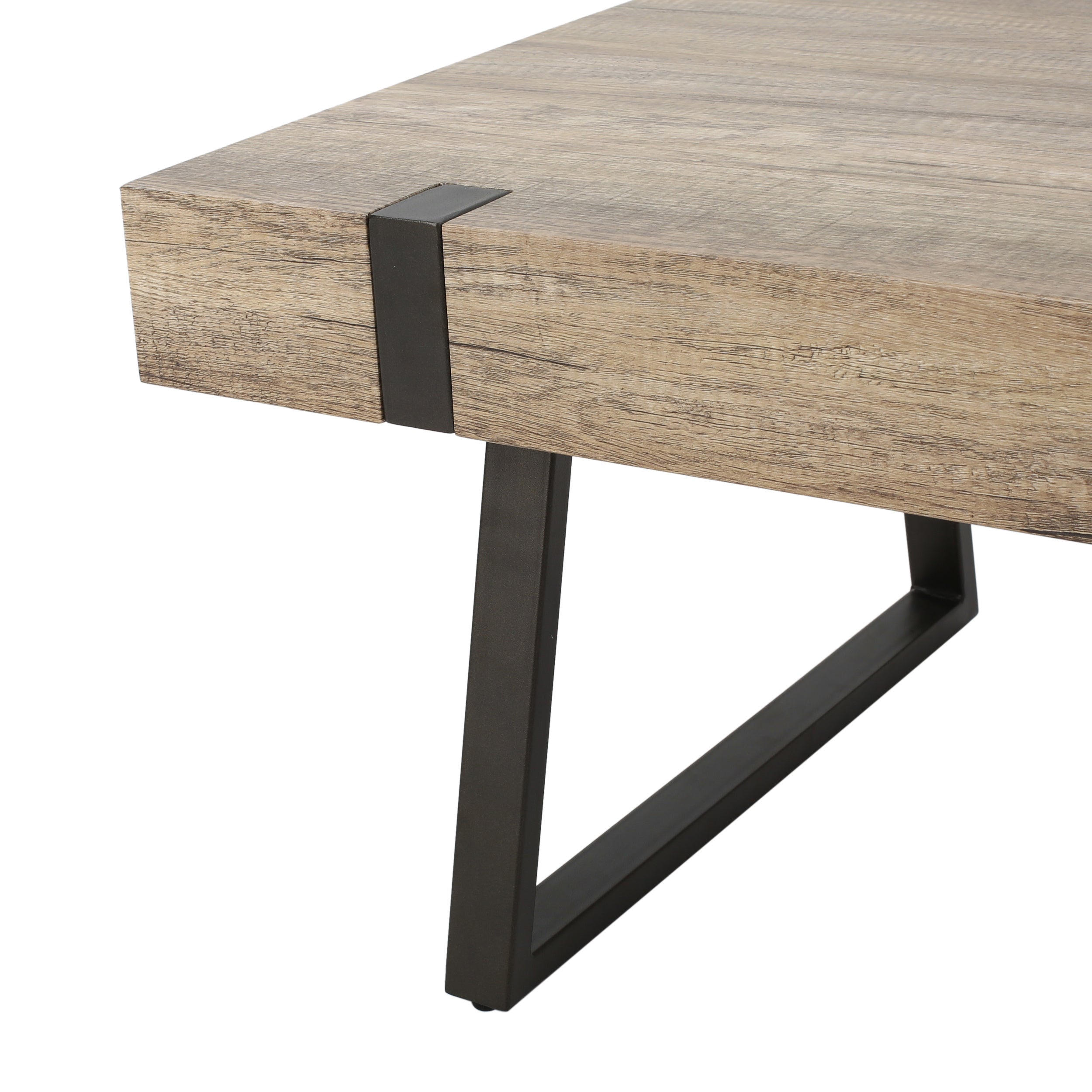 Modern Rustic Coffee Table - Grey