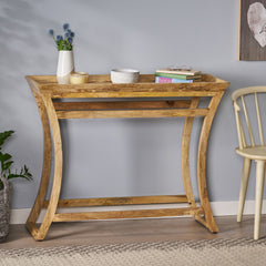 Rustic Natural Mango Wood Console